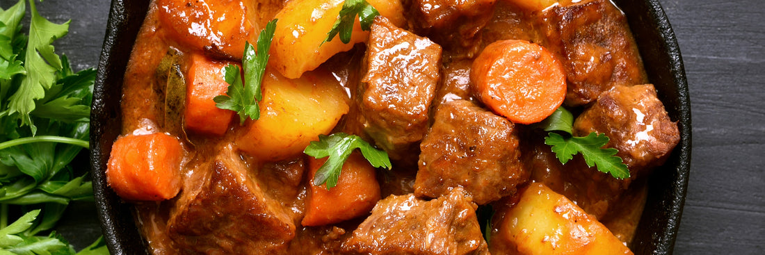 Hearty Slow Cooked Beef Stew