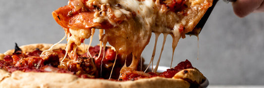 Deep-dish Sausage Pizza