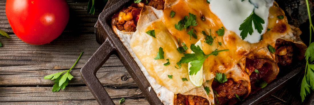 Easy Creamy Enchiladas