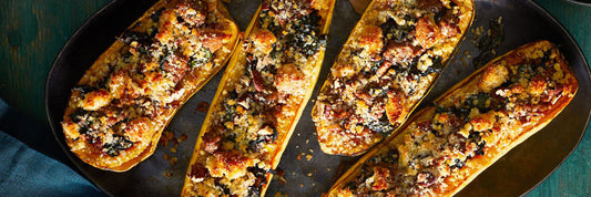 Sausage-stuffed Butternut Squash