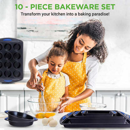 10pc nonstick bakeware set