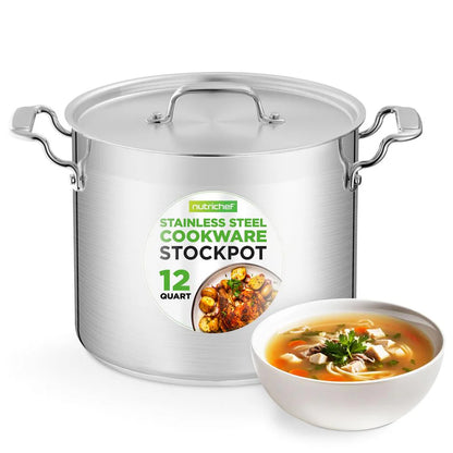 12qt stainless steel stockpot