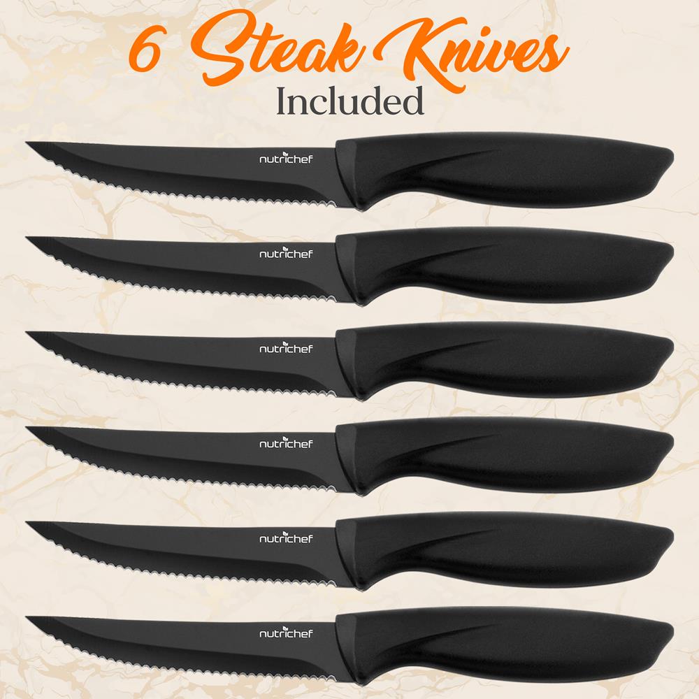 17pc knife set
