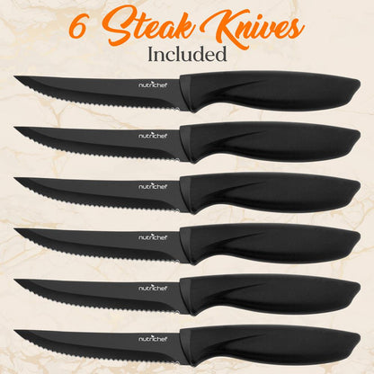 17pc knife set