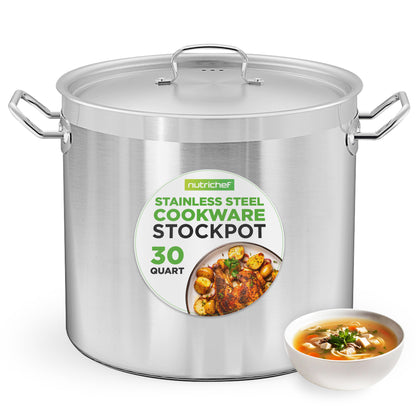 30qt stainless steel stockpot