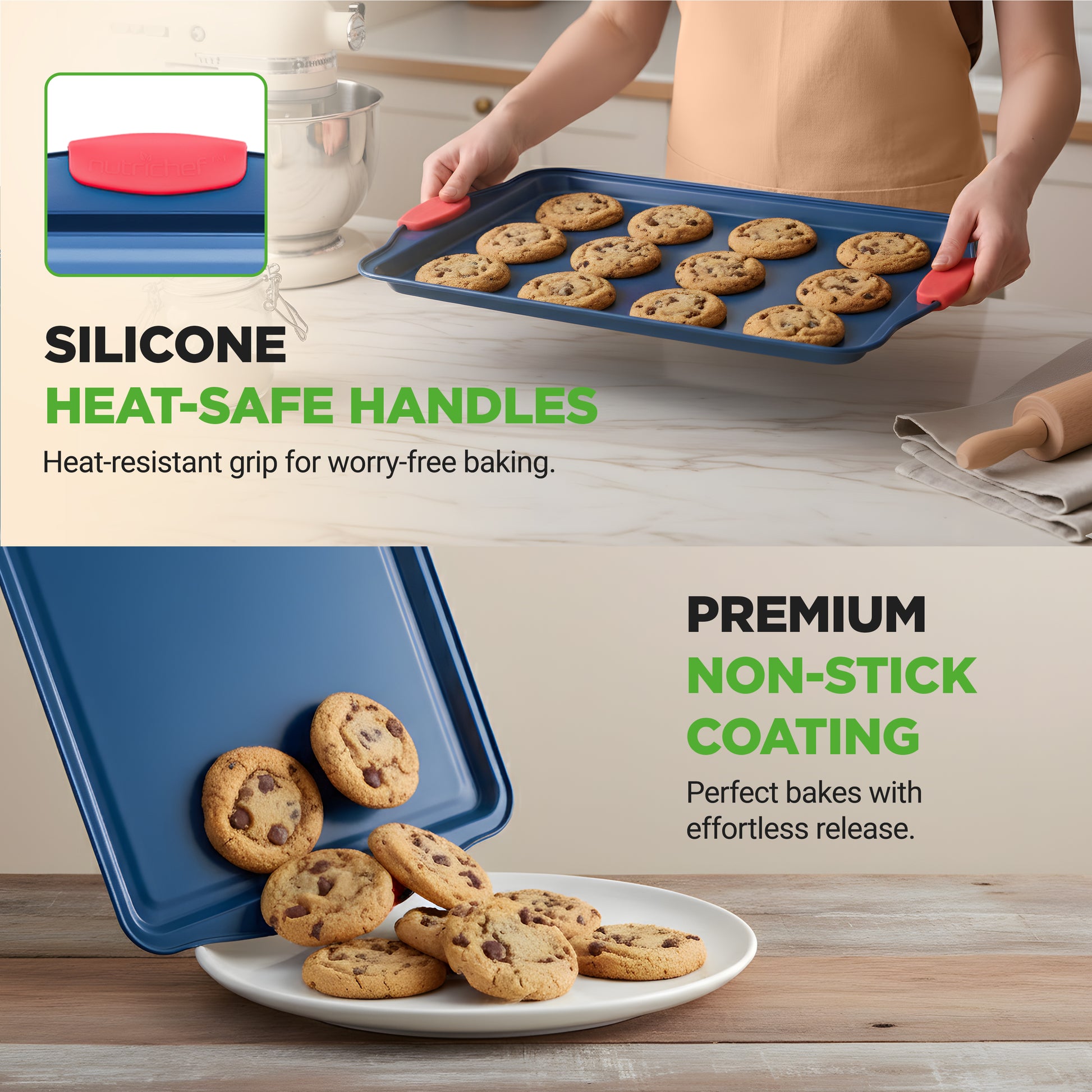 3pc baking sheets
