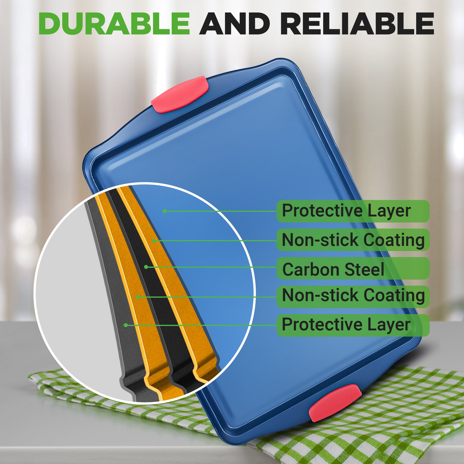 3pc baking sheets