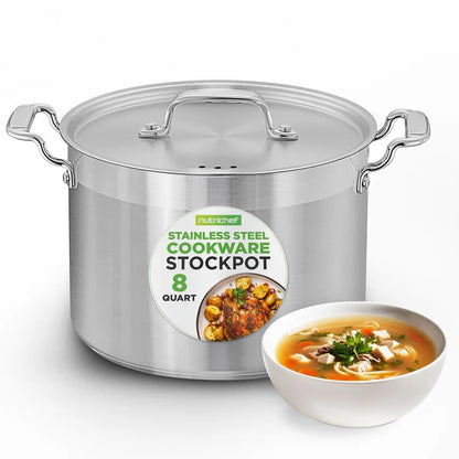 8qt stainless steel stockpot