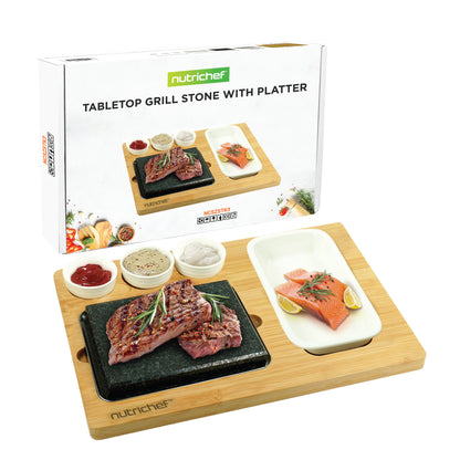 Pierre de Grill Tabletop avec Plateau
