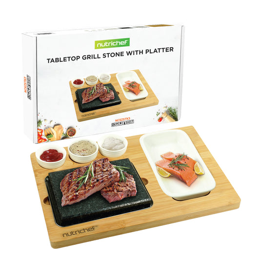 Tabletop Grill Stone with Platter