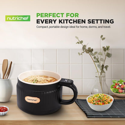 1.6L Portable Electric Rice Cooker, Multi-Functional With Non-Stick Ceramic Coating, Digital Control Panel, 6 Optional Functions, Anti-Burn Dry, Automatic Power-Off