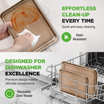Non-Stick Oven Pan Baking Sheets - NC2TRBK1