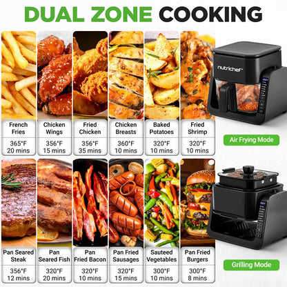 Friteuse à air électrique et grill - NCAF538TB 