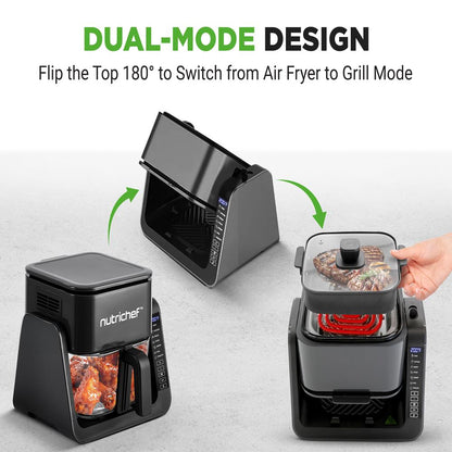 Friteuse à air électrique et grill - NCAF538TB 
