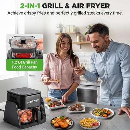 Friteuse à air électrique et grill - NCAF538TB 