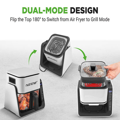 Friteuse électrique à air et grill - NCAF538TW 