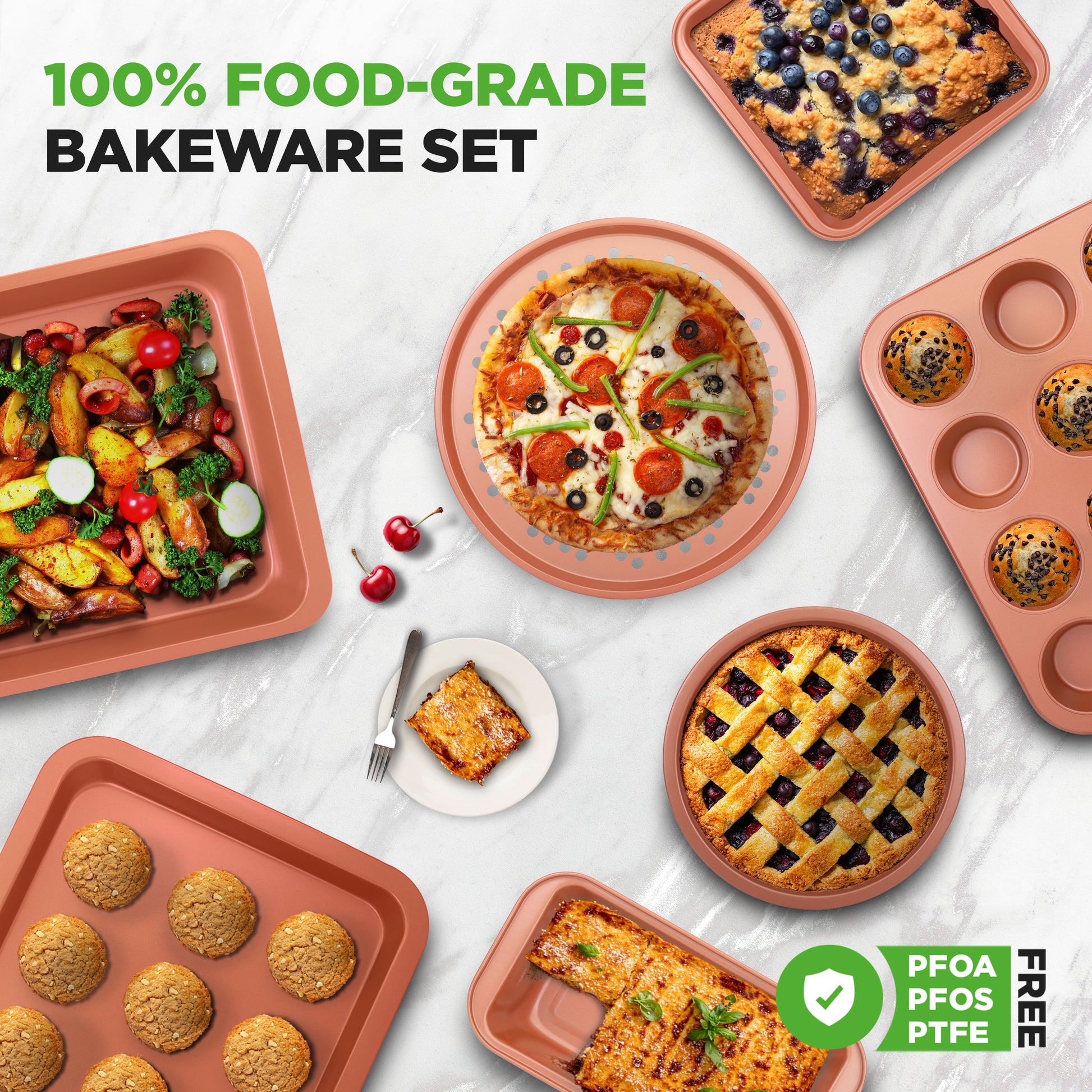 10 pc bakware set