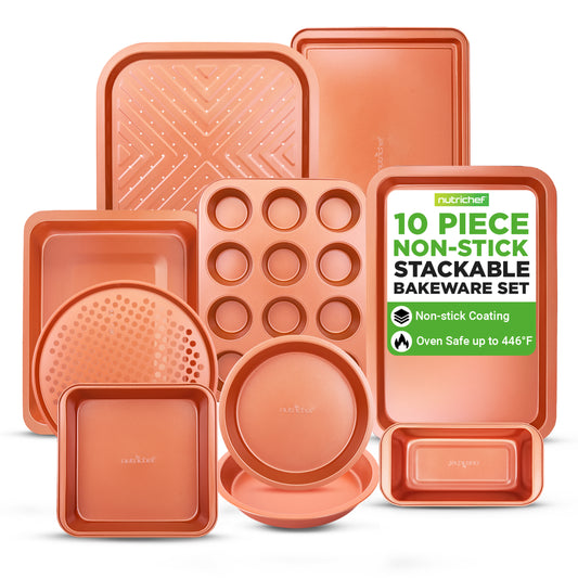10 pc stackable baking set