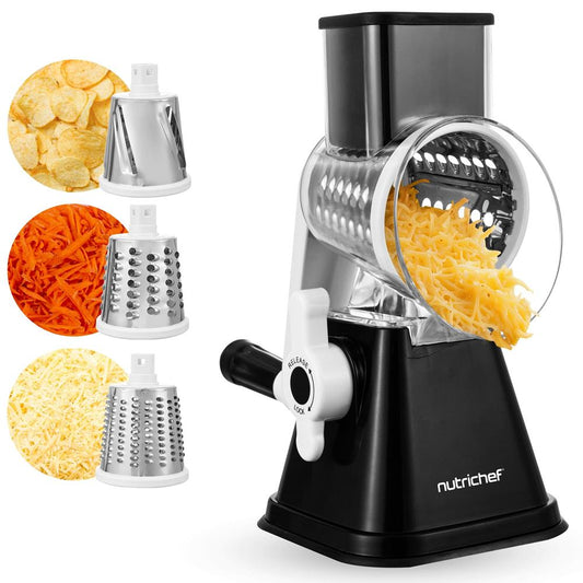Rotary Cheese Grater - NCCHS3DRBK