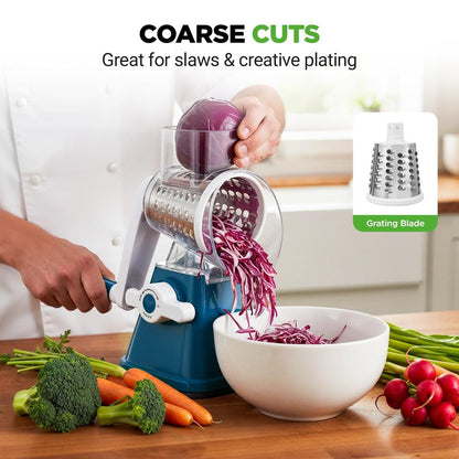 Rotary Cheese Grater - NCCHS3DRBL