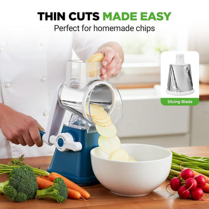 Rotary Cheese Grater - NCCHS3DRBL