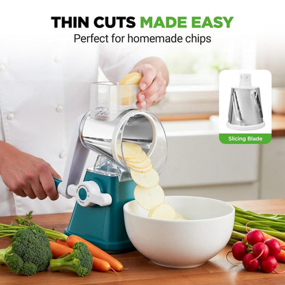 Rotary Cheese Grater - NCCHS3DRGN