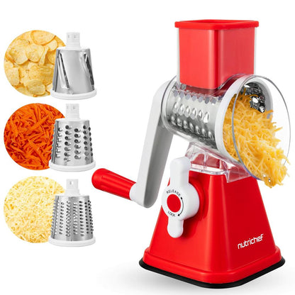 Rotary Cheese Grater - NCCHS3DRRD