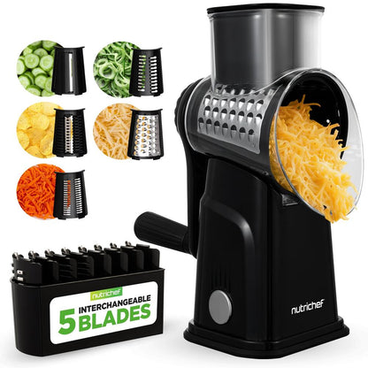 Rotary Cheese Grater - NCCHS5BLDBK