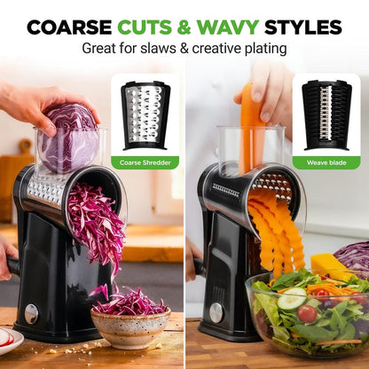 Rotary Cheese Grater - NCCHS5BLDBK