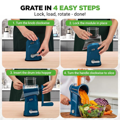 Rotary Cheese Grater - NCCHS5BLDBL