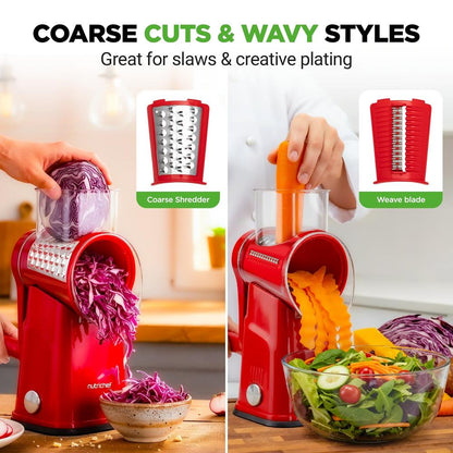 Rotary Cheese Grater - NCCHS5BLDRD
