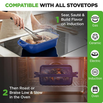 Cast Iron Loaf Pan - NCCIELF2BL