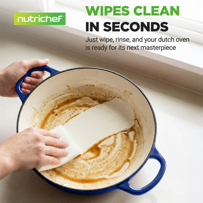 Dutch oven wipes clen
