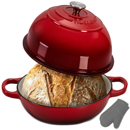 Cast Iron Dutch Oven For Sourdough Bread - NCCIERD6RD