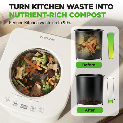 Composteur de cuisine électrique - NCCMP4LWH 