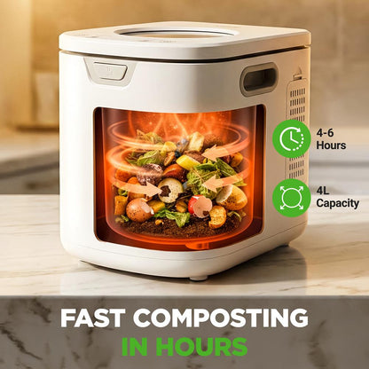 Composteur de cuisine électrique - NCCMP4LWH 