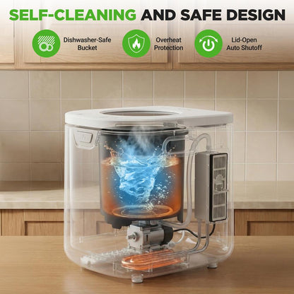 Composteur de cuisine électrique - NCCMP4LWH 