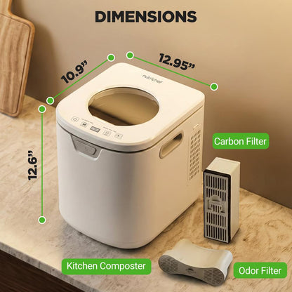 Composteur de cuisine électrique - NCCMP4LWH 