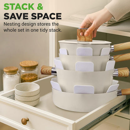 Ensemble de batterie de cuisine pour la maison - NCCWST14WDBG 