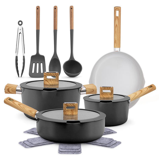 Ensemble de batterie de cuisine pour la maison - NCCWST14WDBK 