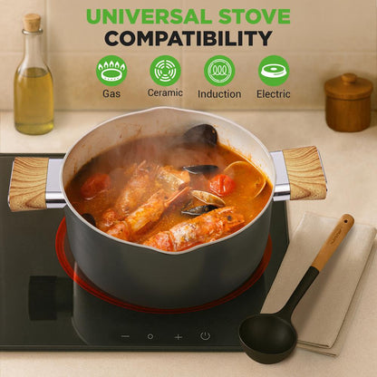Ensemble de batterie de cuisine pour la maison - NCCWST14WDBK 