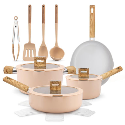 Ensemble de batterie de cuisine pour la maison - NCCWST14WDPK 