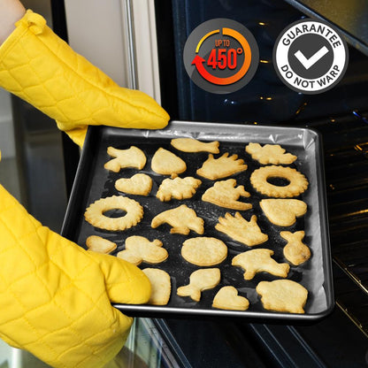 2 pcs. Moules à pâtisserie professionnels pour la cuisine - Surface avec revêtement antiadhésif, passe au lave-vaisselle, sans PFOA, PFOS, PTFE 