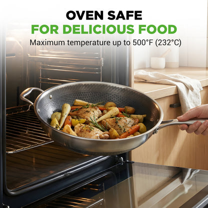 Stainless Steel Wok