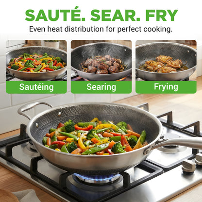 Stainless Steel Wok