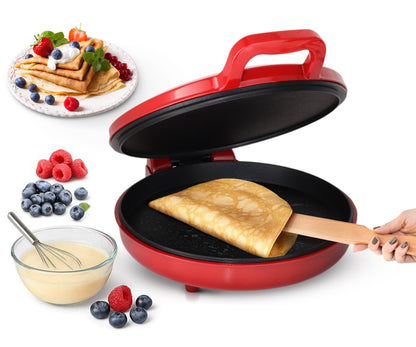 Countertop Pizza Maker Oven with Cool-Touch Handle and Spatula 33cm