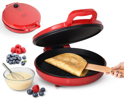 Countertop Pizza Maker Oven with Cool-Touch Handle and Spatula 33cm