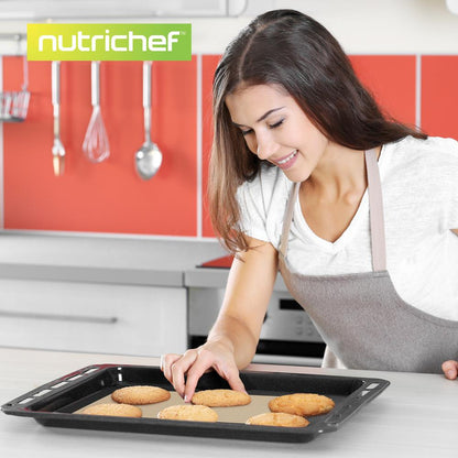 Feuille de cuisson en silicone - Réutilisable, facile et pratique, tapis antiadhésif utilisé pour le four - (Noir) 