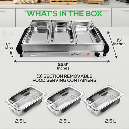 Plateau chauffant électrique pour aliments - PKBFWM33.0 