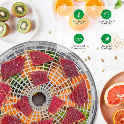Déshydrateur alimentaire de comptoir électrique, conservateur d'aliments 